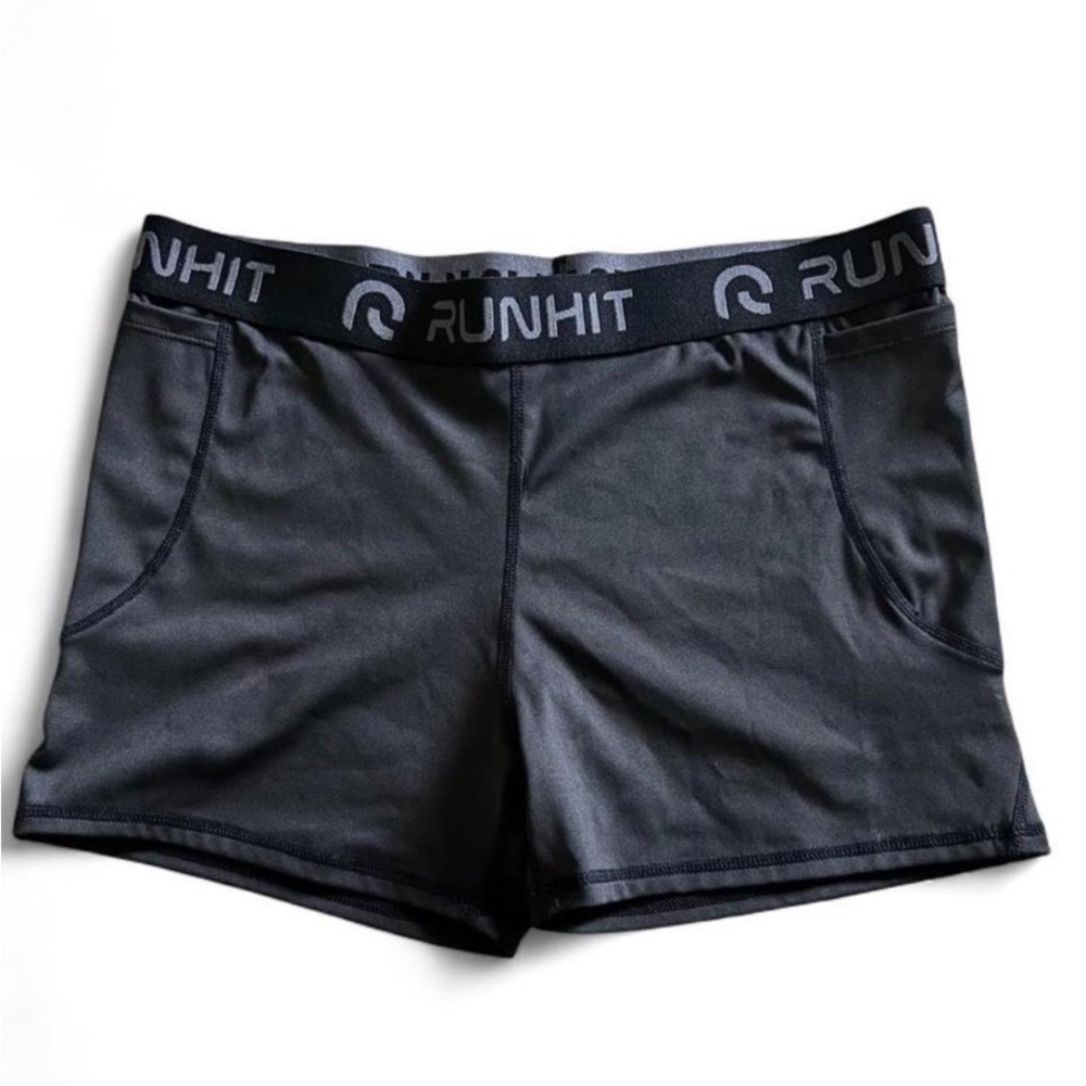 RunHit Compression Shorts with pockets. 3” inseam.Black.Women’s size XL.